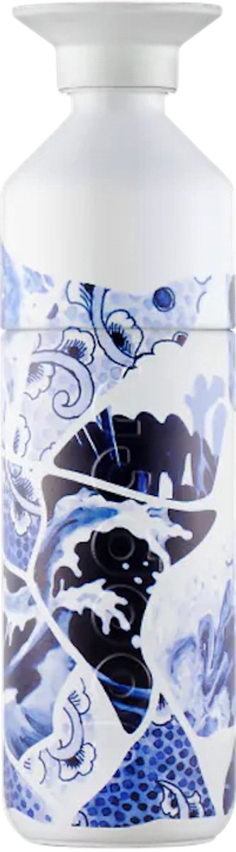 Dopper Insulated - thermosfles 580 ml - Royal Delft Blue - The Tide - limited edition