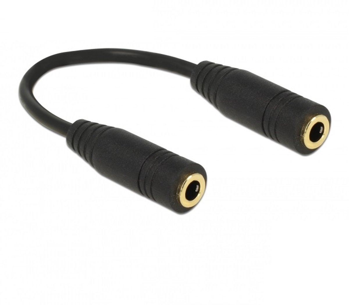 DELOCK Adapter Audio connector 3.5mm 4Pin-Bu > Bu 0.13m