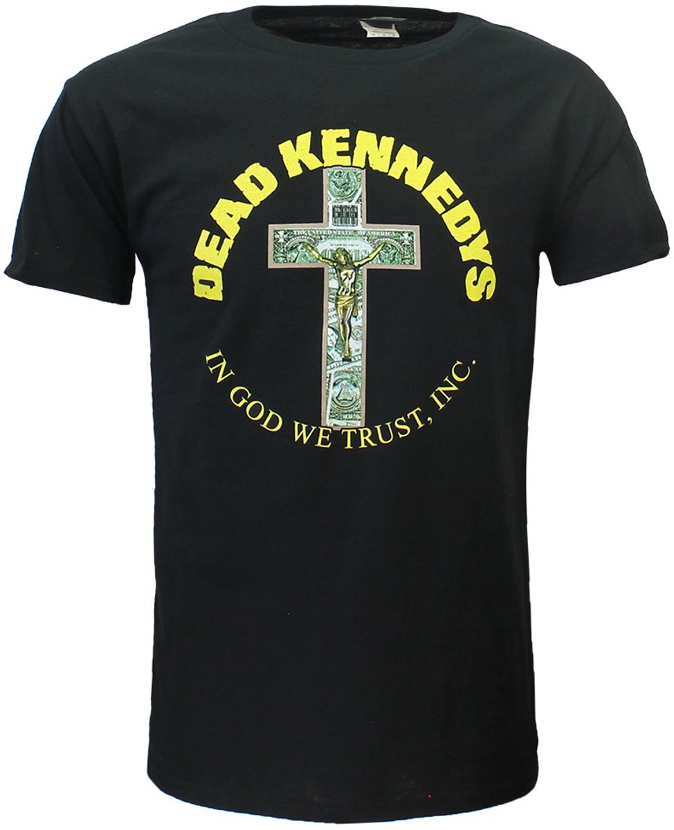 Dead Kennedys In God We Trust Album T-Shirt - Officiële Merchandise - M