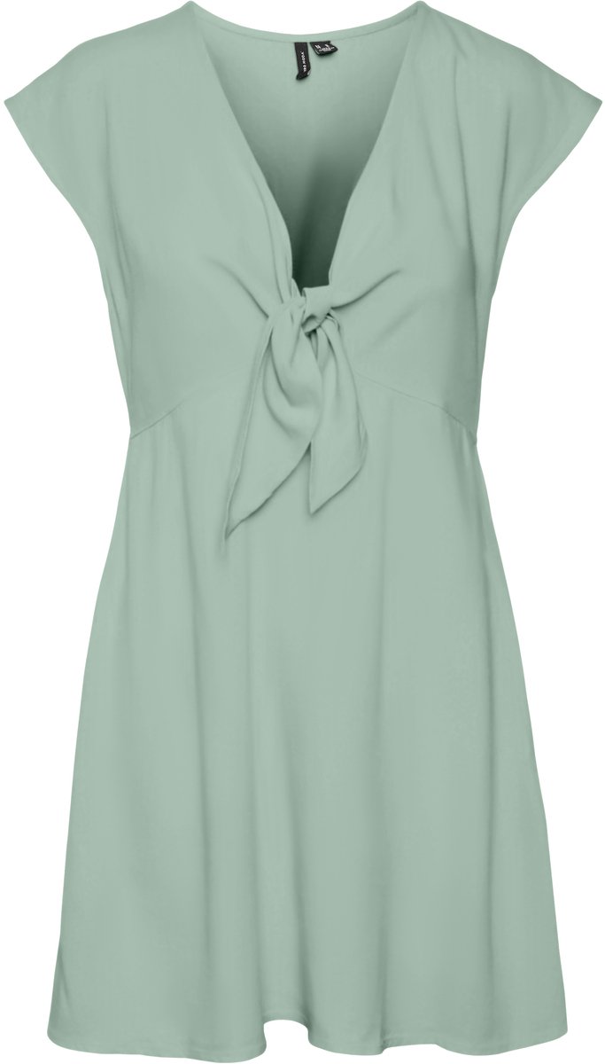 VERO MODA - VMMYMILO CAP SLEEVE MINI DRESS WVN GA - Dames - Mini jurken