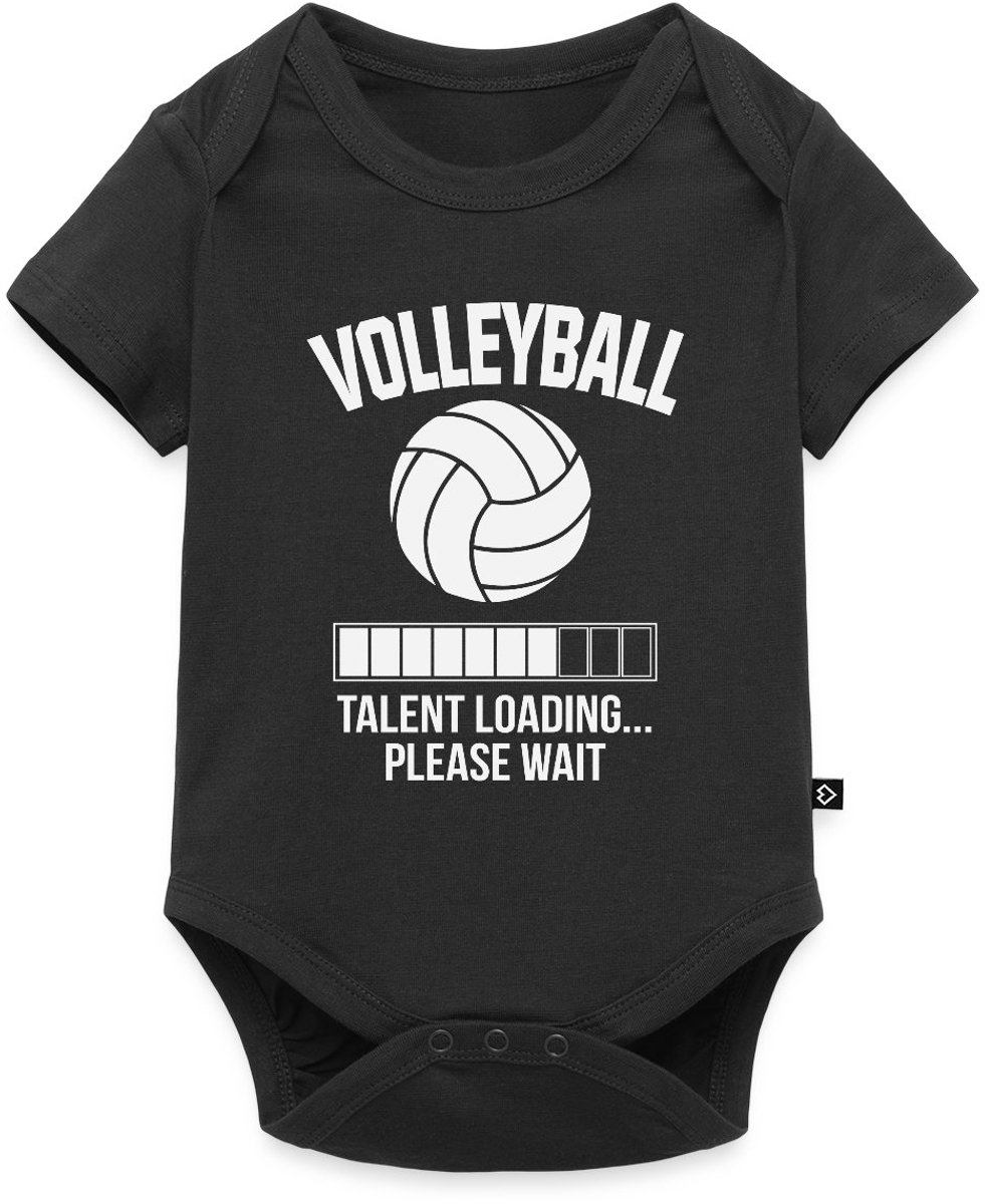 Volleyball Talent Loading Baby Rompertje Met Korte Mouwen