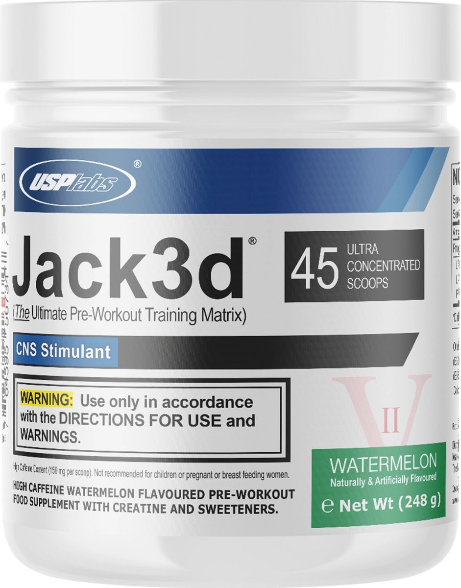 Jack3d Advanced - 45 servings - Watermelon