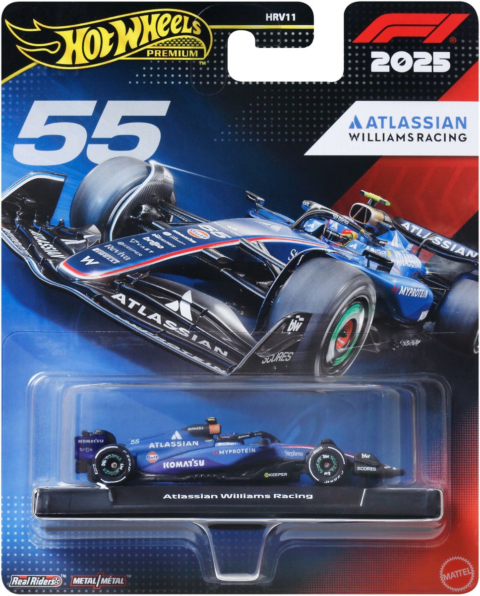 Hot Wheels Premium Formula 1 Williams Team