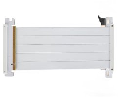 PCIe 4.0 verlengkabel – 180 graden adapter voor grafische kaart – PCIE 16X 4.0 – wit – RTX 4090 – RX 7900 XT
