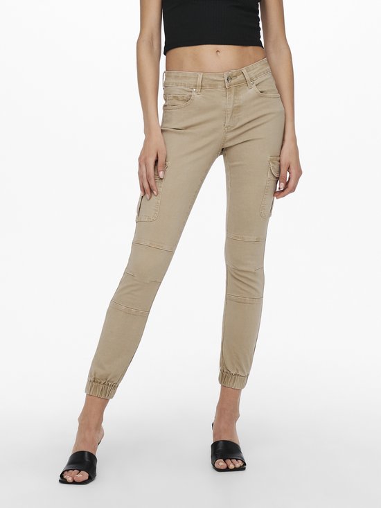 ONLY Dames Onlmissouri Reg ANK Cargo PNT Noos broek, oil green, 40W / 30L