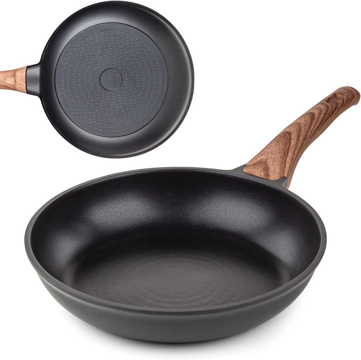 Professionele Koekenpan 20 cm voor Alle Warmtebronnen