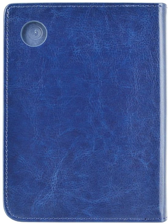 Hoesje Geschikt voor Kobo Clara 2E Luxe Sleepcover - Book Case Hoes Cover - Marine Blauw - ereader hoesje - cover van Merkloos — afbeelding 2