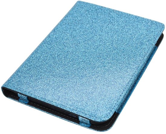 Sparkle Hoesje - Sleepcover Geschikt voor Kobo Clara BW - Book Case Hoes Cover - Blauw - ereader hoesje - cover van Spark — afbeelding 4