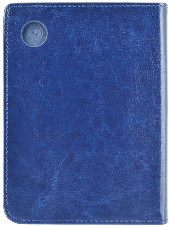 Luxe Hoesje - Sleepcover Geschikt voor Kobo Clara BW - Book Case Hoes Cover - Marine Blauw - ereader hoesje - cover van Luxe — afbeelding 5