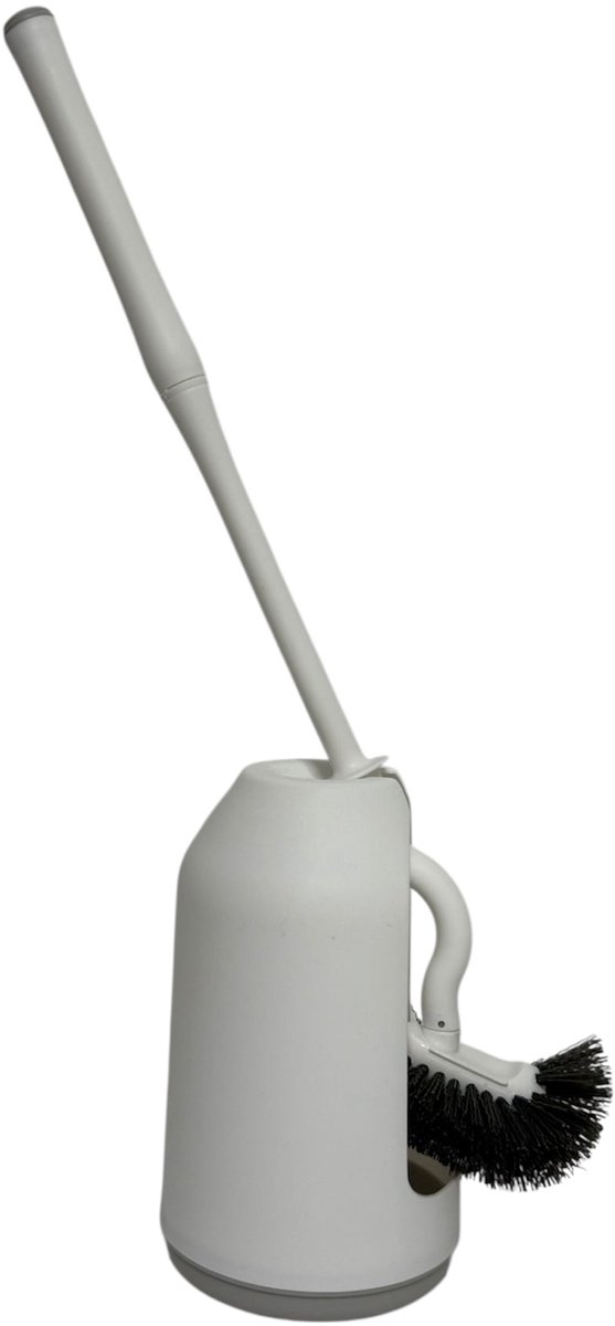 WC Borstel - Toiletborstel met Houder - wc borstel met houder vrijstaand wit