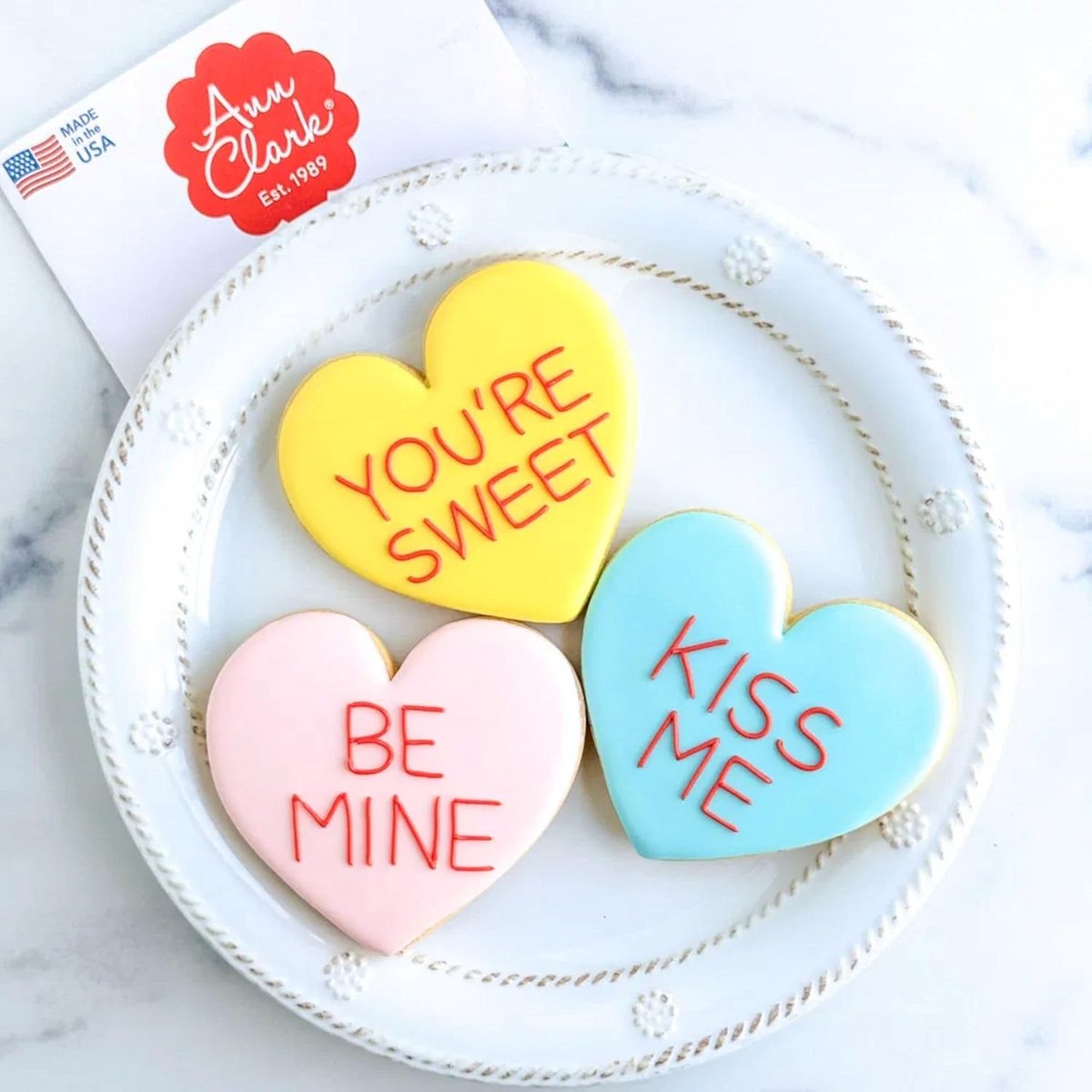 Hartvormige Uitsteekvorm Koekjesvorm 10 cm - Perfect voor Valentijnsdag en Feestjes