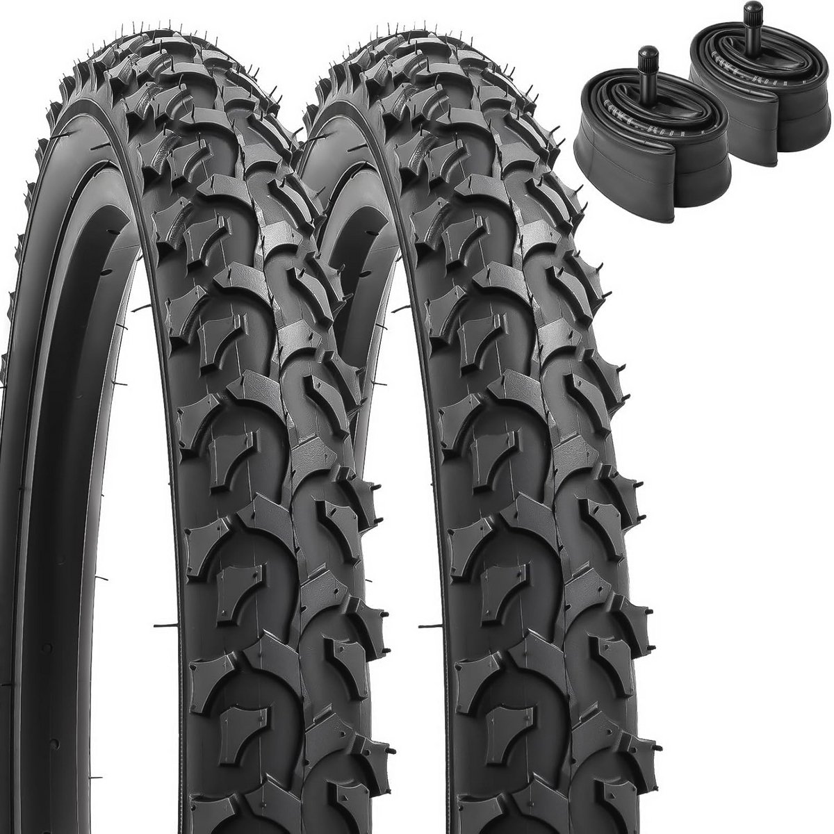 Opvouwbare 16-inch Fietsbanden met Binnenbanden - Geschikt voor 16 inch Fietsen