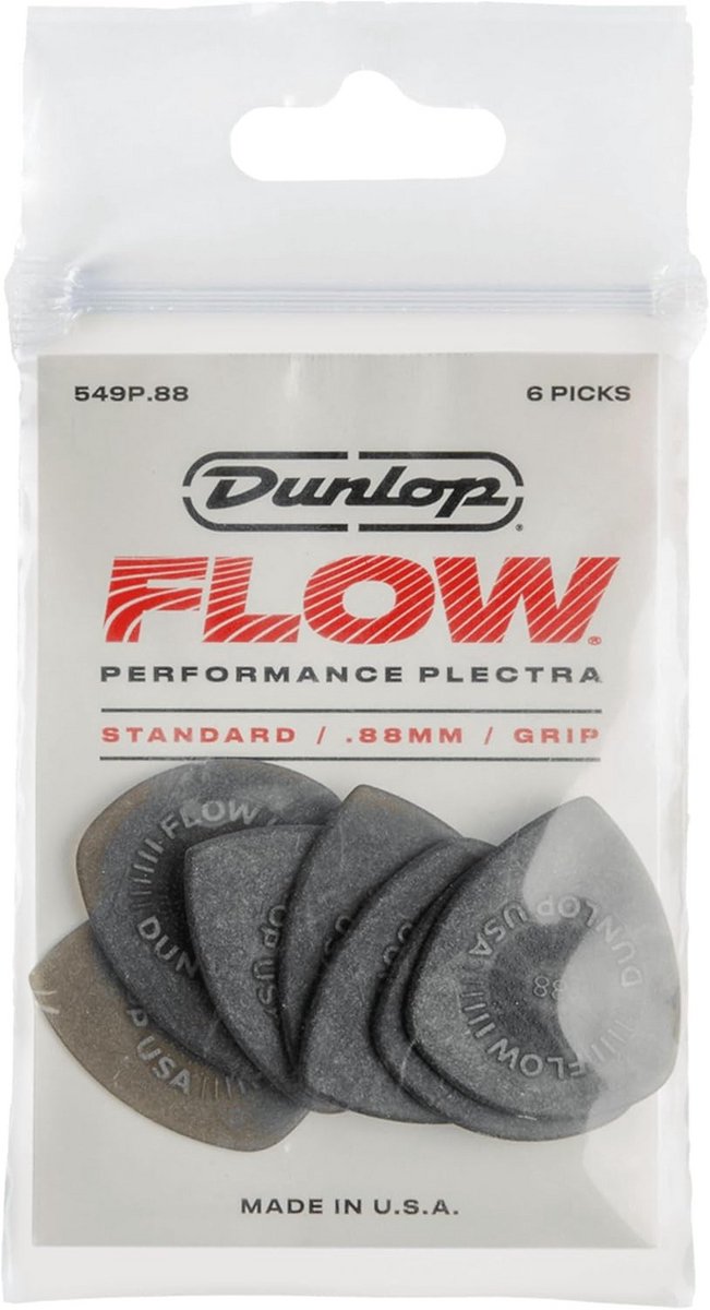 Plectrum Set Standaard Grip .88 mm - Ultex Gitaar Plectrums met Verbeterde Controle