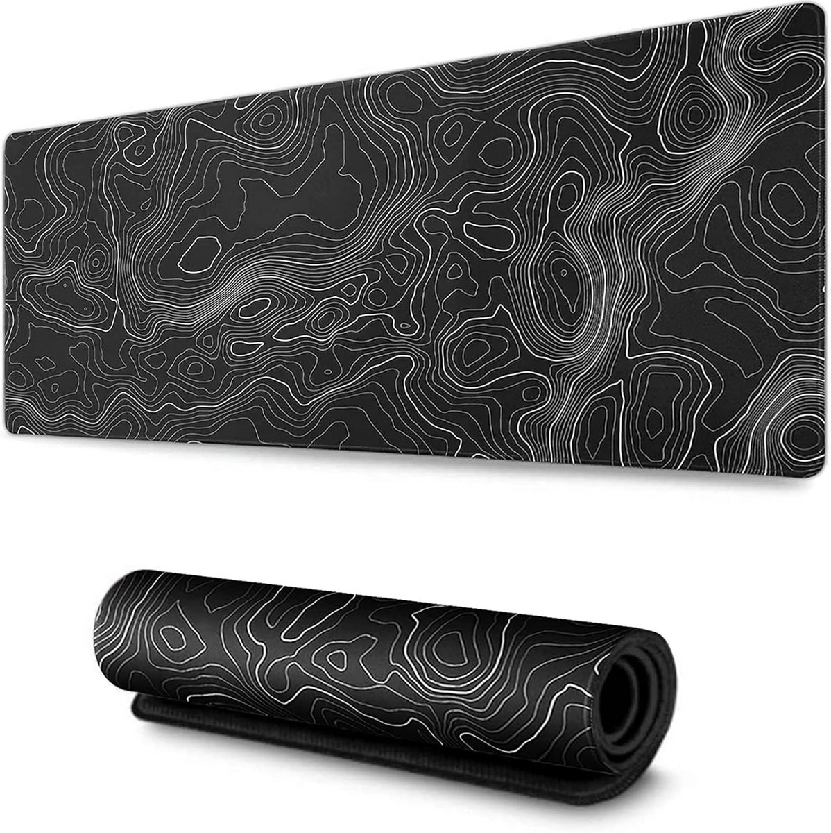 Grote Gaming Muismat 30 x 80 cm met Antislip Rubberen Basis voor PC en Laptop