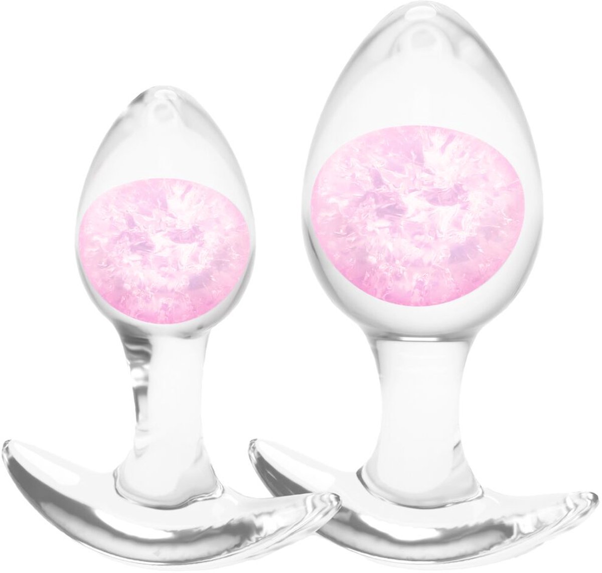 NS Novelties Cosmic Glams 2 Pcs. set - Roze - 9.5 cm