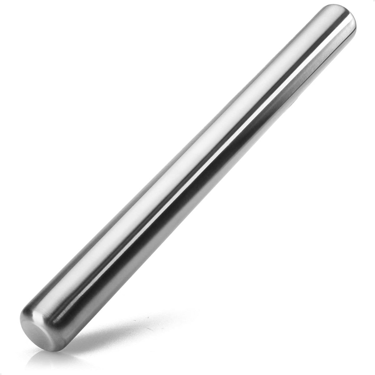Premium Roestvrijstalen Deegroller - Vaatwasserbestendige Roller voor Pizzadeeg, Pastadeeg, en Meer
