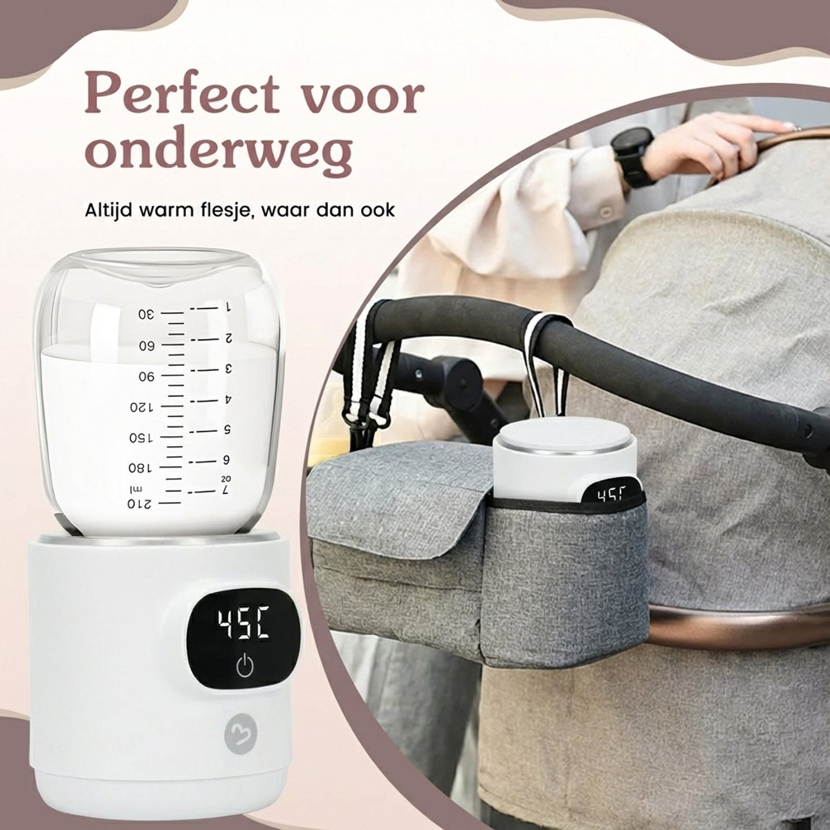 Philips 3Babies® Flessenwarmer - Draagbaar & USB Oplaadbaar thumbnail 8