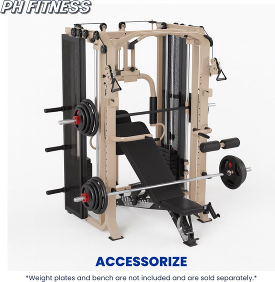 PH Fitness FUSION X Pro Rack – Professioneel Multifunctioneel Power ...