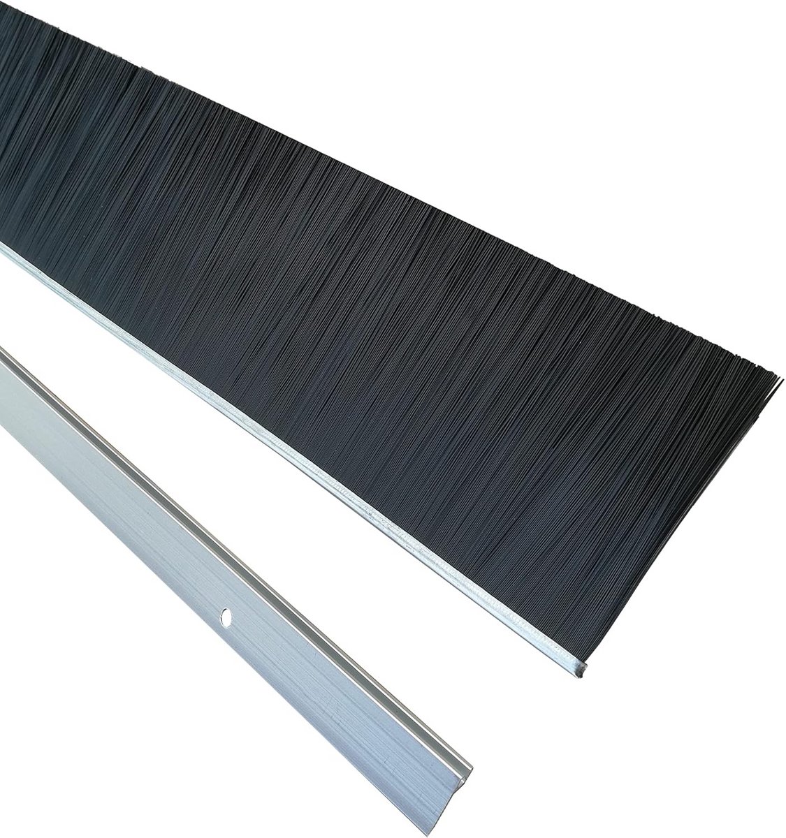 Deurborstelset 90 cm - Oprolbare Deurbescherming met Afdichting en Eenvoudige Montage