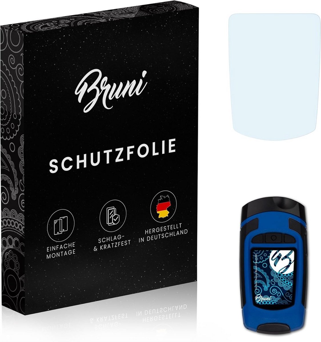 Bruni Basics-Clear beschermfolie voor scherm 2X