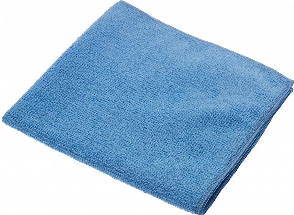 Microvezeldoek 40x40 blauw