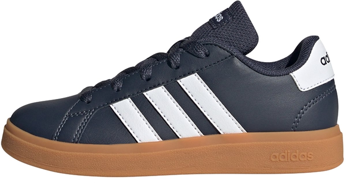 Adidas Sportswear Grand Court Lifestyle Tennis Lace-Up Schoenen Kinderen Blauw