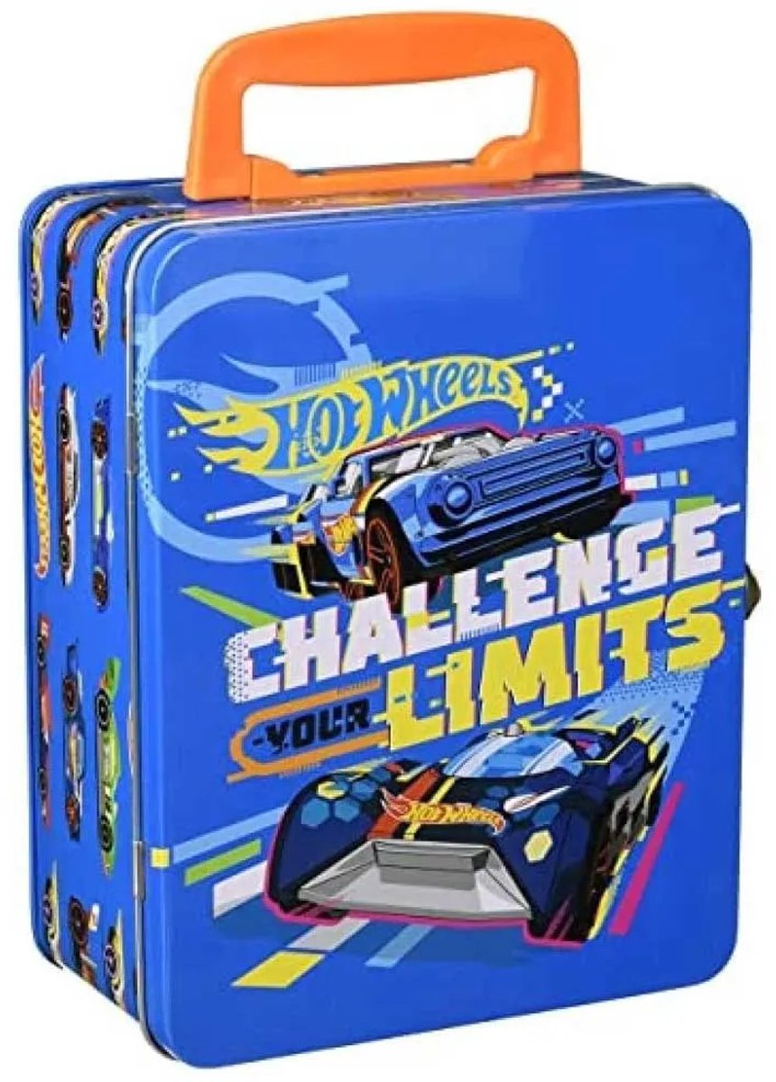 Klein Toys - Hot Wheels verzamelkoffer - geschikt voor max. 18 auto's - 15,5x8,5x21 cm - blauw — afbeelding 15