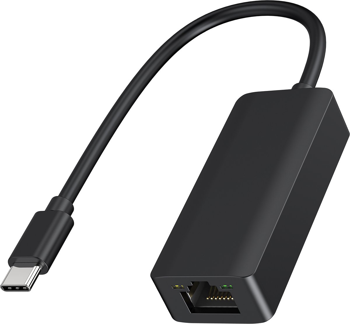 Nuvance Ethernet Adapter - USB C - 1000 Mbps - USB C naar Ethernet - Internet - Netwerk - Lan - Adapter