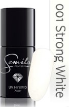 001 UV Hybrid Semilac Strong White 7 ml.