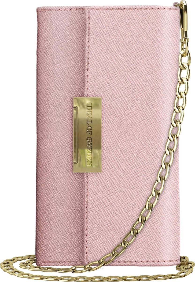 iDeal of Sweden iPhone 8 / 7 / 6S / 6 Crossbody Wallet Saffiano Pink