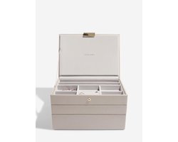 STACKERS TAUPE - Sieradendoos - Juwelendoos - Sieradenhouder - Sieraden Organizer