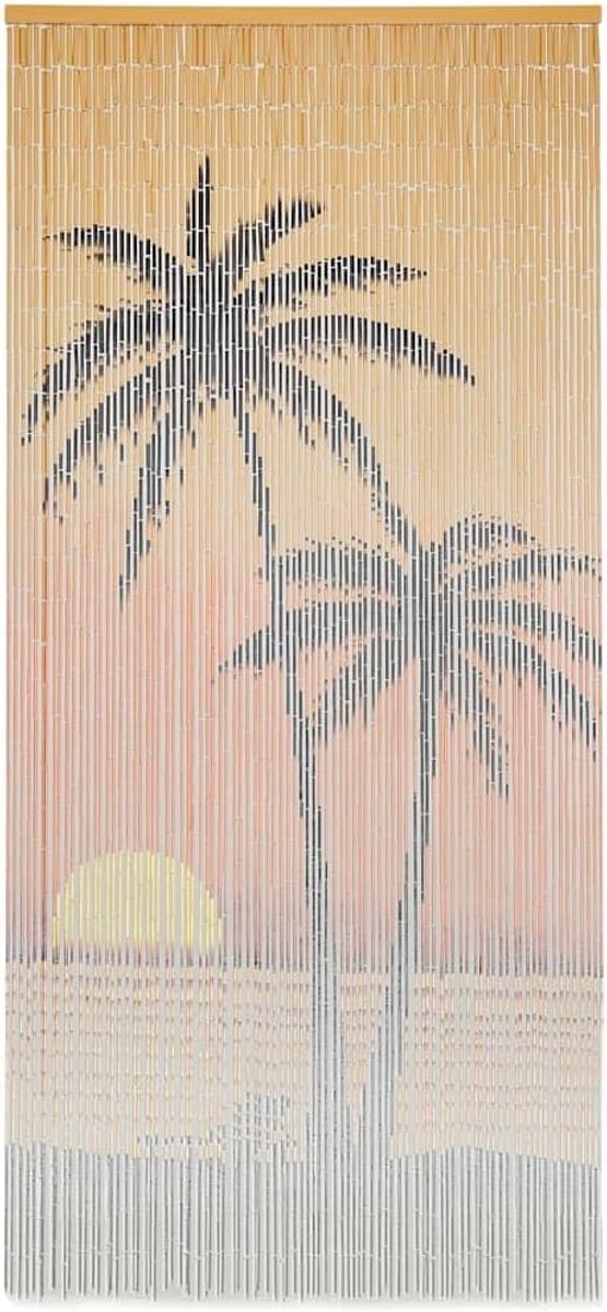 Vliegenhor Deur Gemaakt van Bamboe - Insectenhor voor Ramen en Deuren 90x200 cm