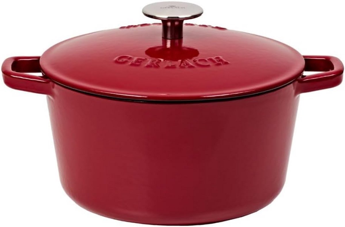 Gietijzeren Braadpan met Deksel 3 Liter voor Alle Warmtebronnen en Oven