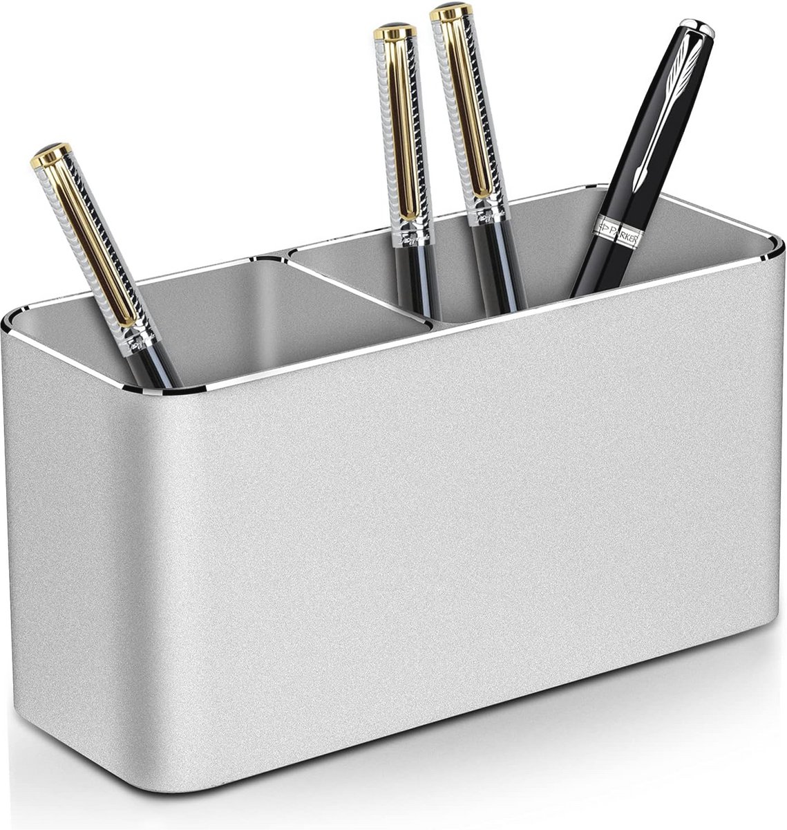 Aluminium Penhouder voor Bureau - Elegant en Duurzaam