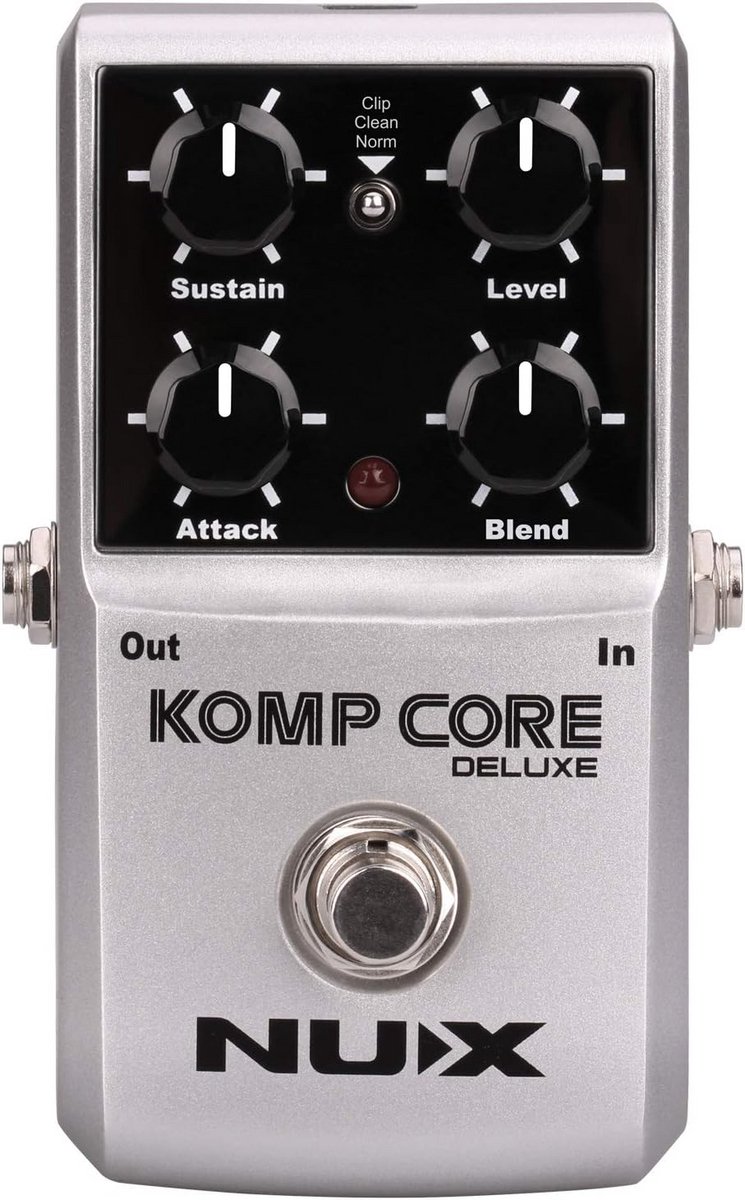 Compressor Pedaal voor Gitaar met Meerdere Compressiestijlen