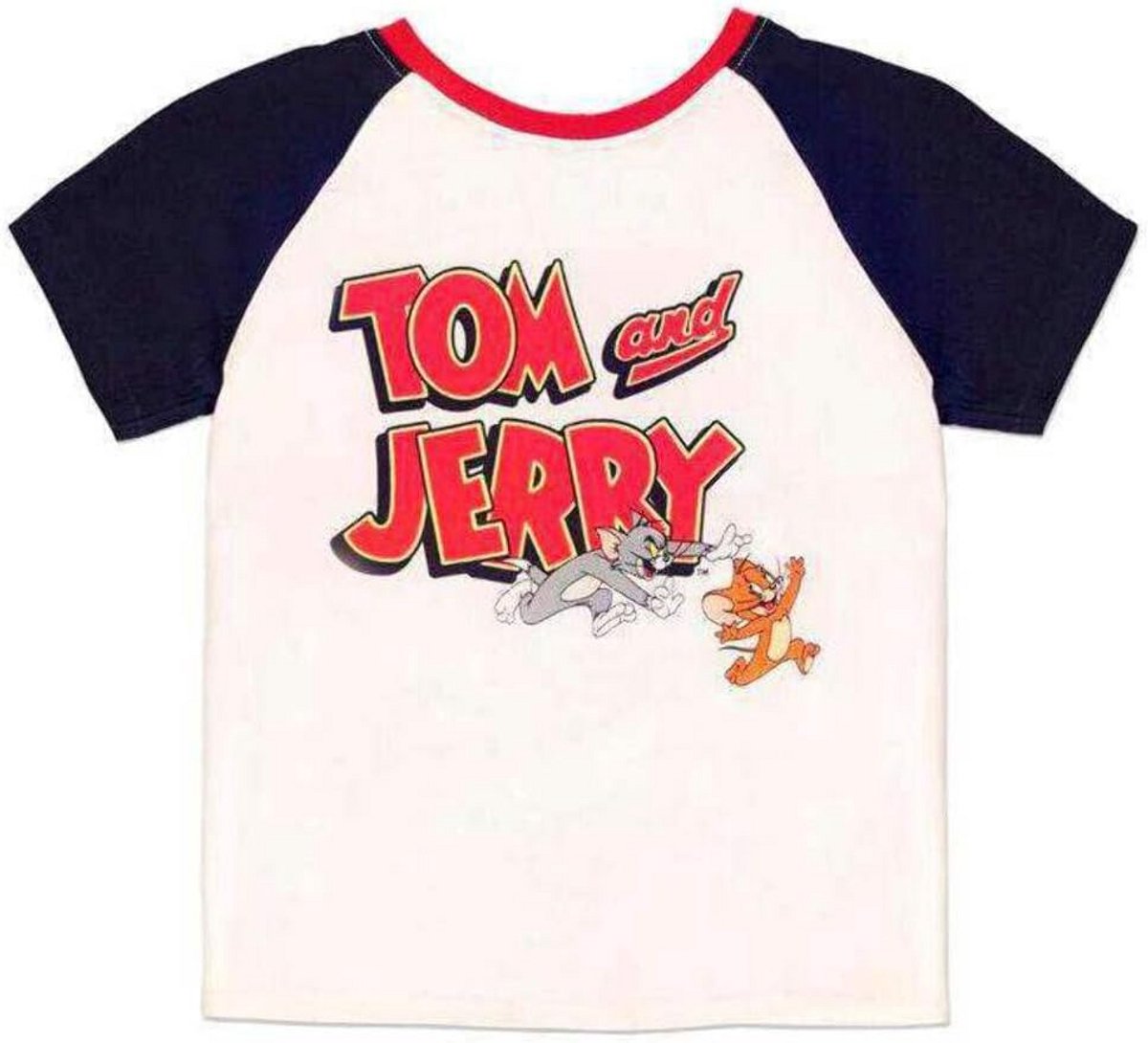 Kinder T-shirt met unieke Tom & Jerry opdruk - Leuk kindershirt
