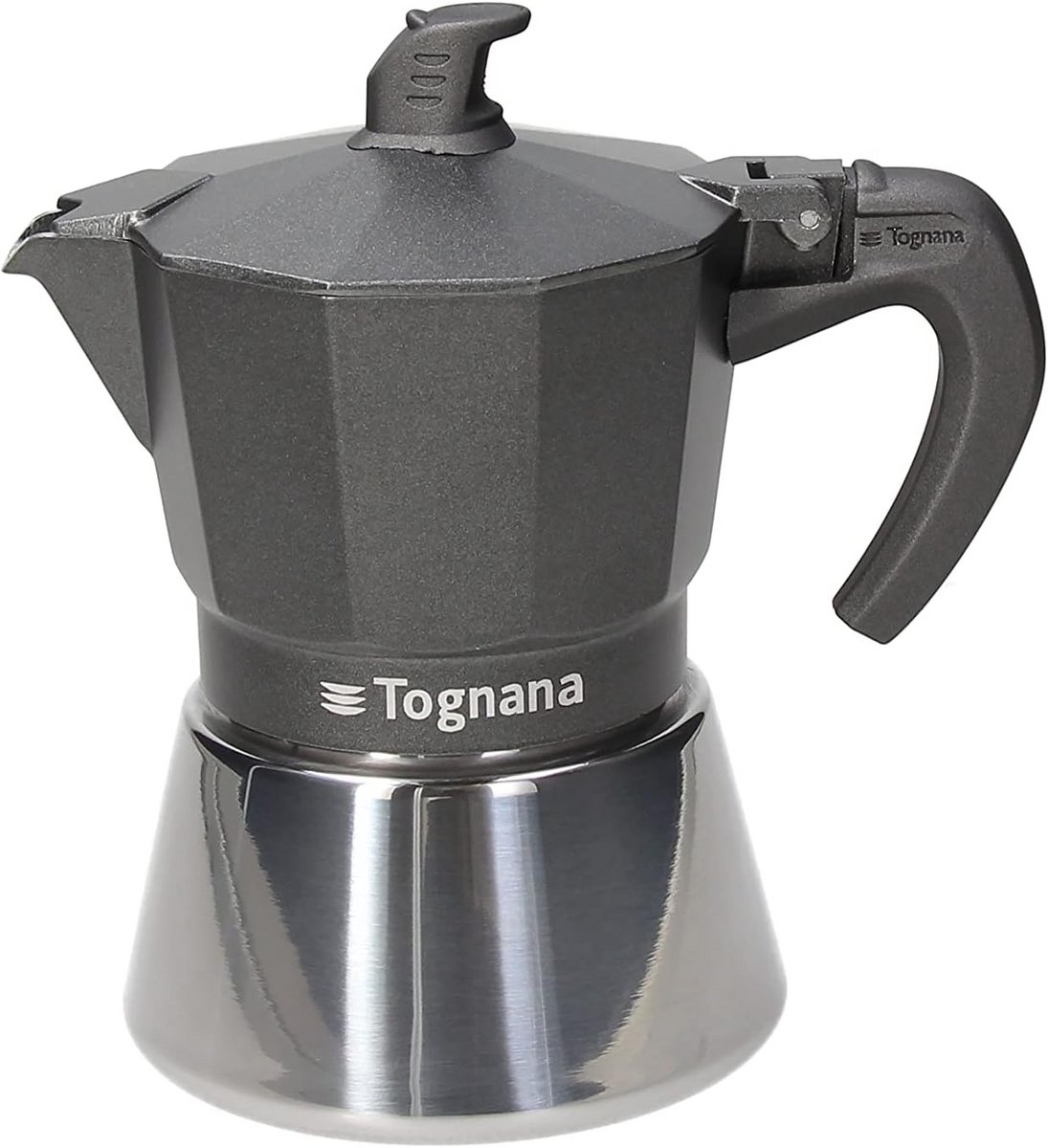Inductie Espressomaker voor 3 Kopjes - Geschikt voor Alle Warmtebronnen