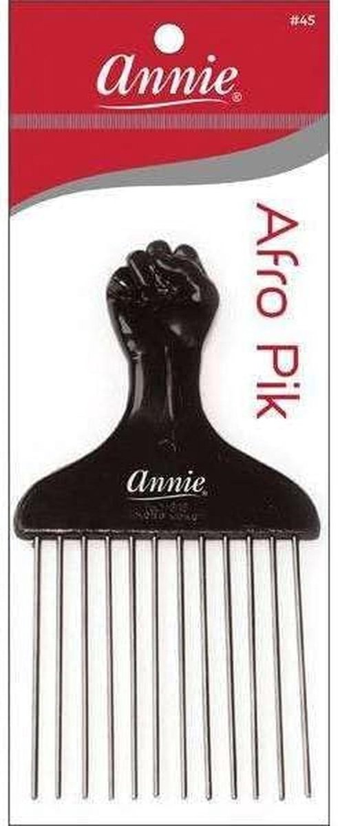 Metalen Afro Hair Pik Comb voor Krullend Haar