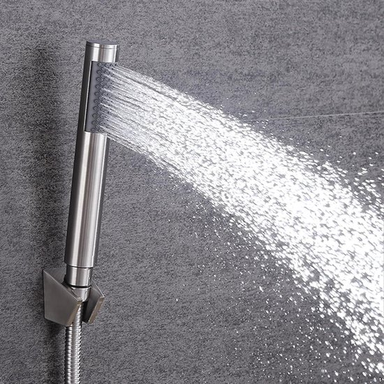 ZJN-JN 304 Rvs Douchekop Badkamer Drukverhoger Waterbesparende Douchekop Technische Isolatie Spray Regendouche Nozzle Handheld Douches Douchekoppen
