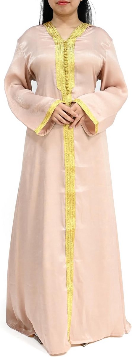 Lange Dames Jurk Abaya - Elegante & Bescheiden Avondkleding