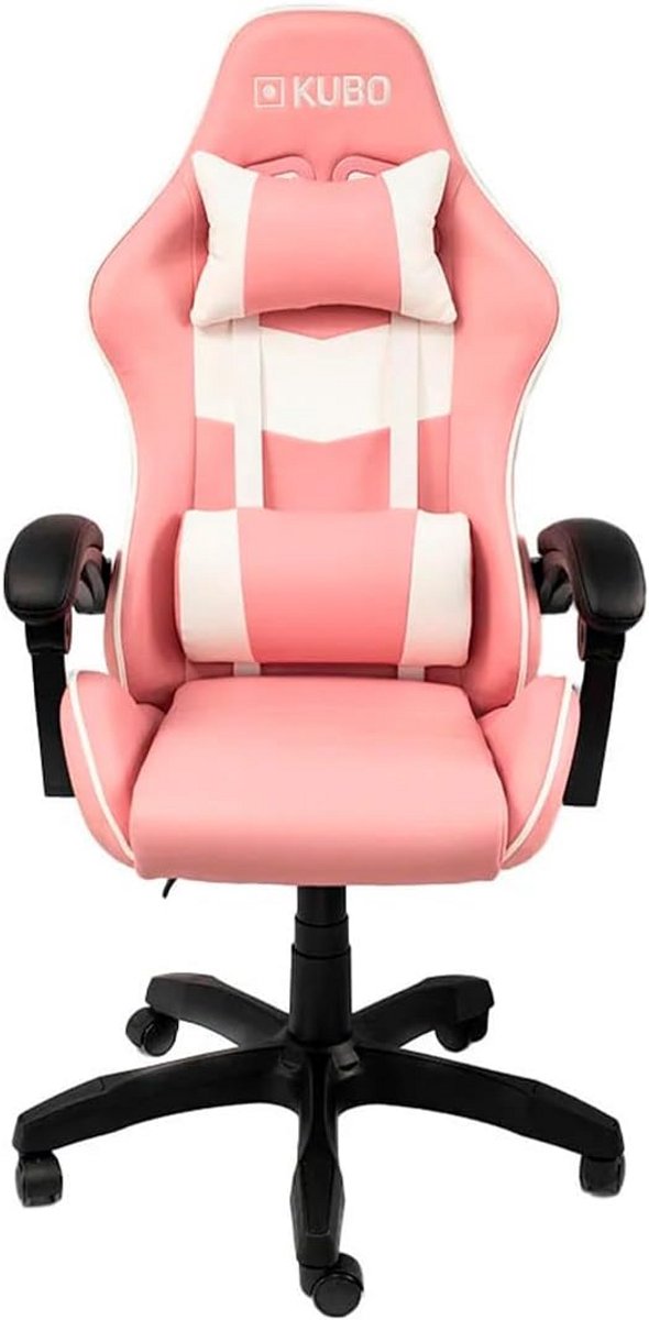 Ergonomische Gaming Stoel Roze met Lendensteun en Hoofdsteun tot 130 kg