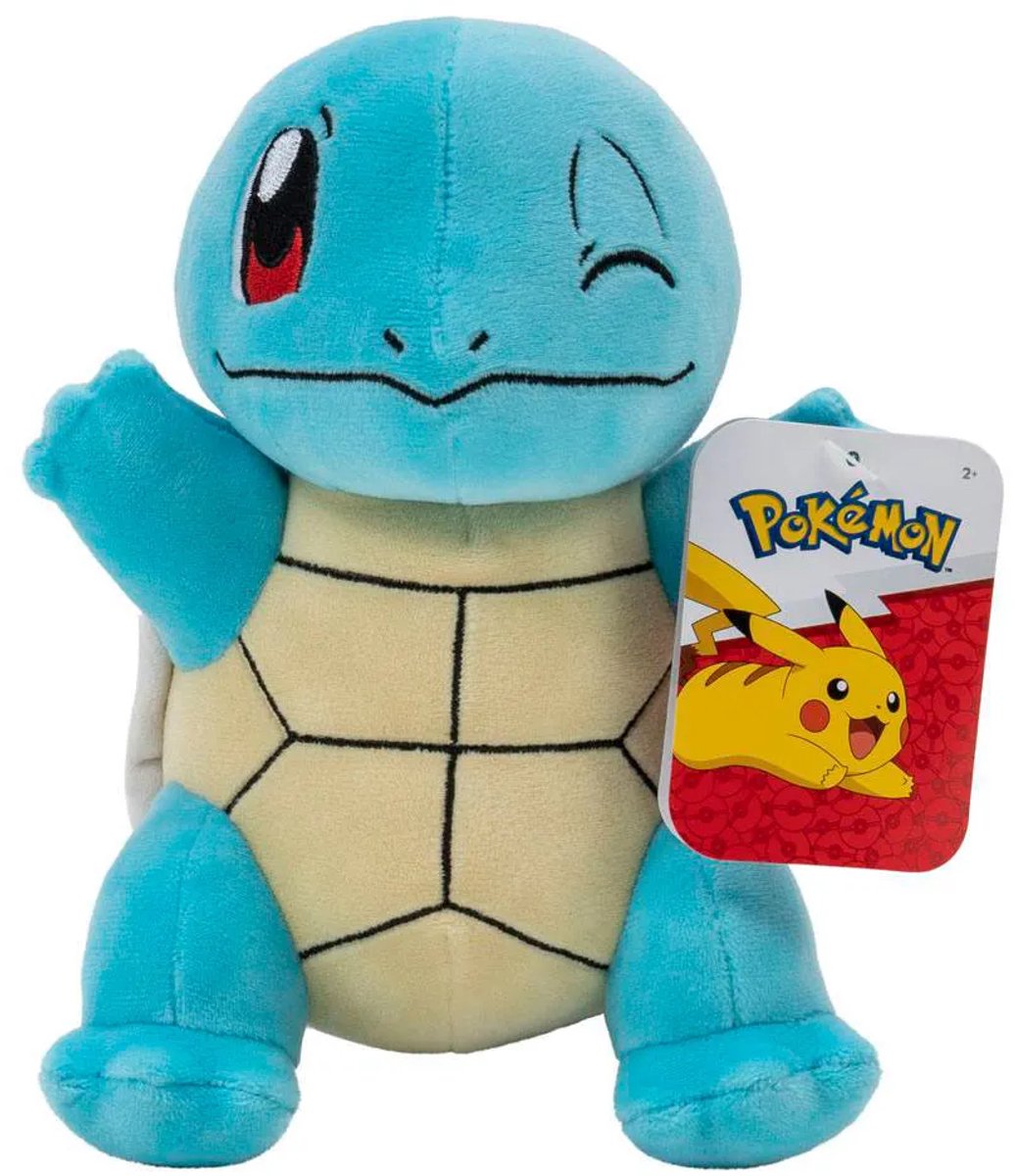 Pokémon Pluche - Squirtle - 20cm — afbeelding 5