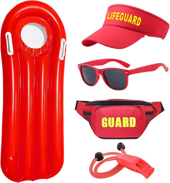 Lifeguard Kostuum voor Volwassenen - Baywatch Cosplay Kleding voor Carnaval en Feesten