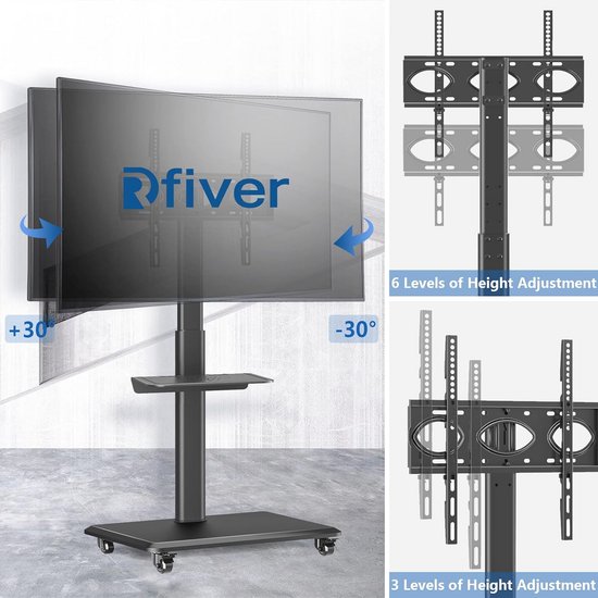 in-hoogte-verstelbare-tv-standaard-met-wielen-voor-26-65-inch-tv