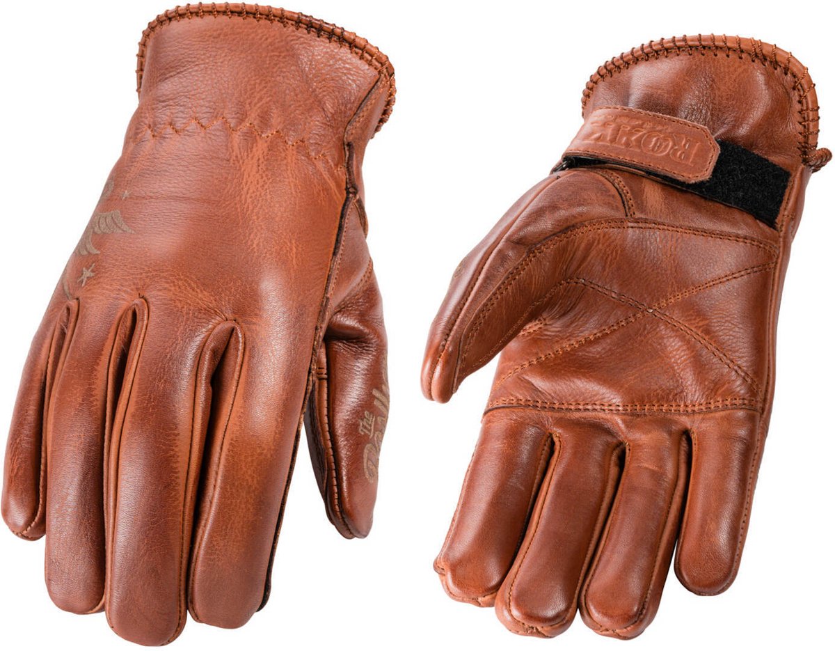 ROKKER Tattoo Bird Dames Bruine Handschoenen - Handschoen