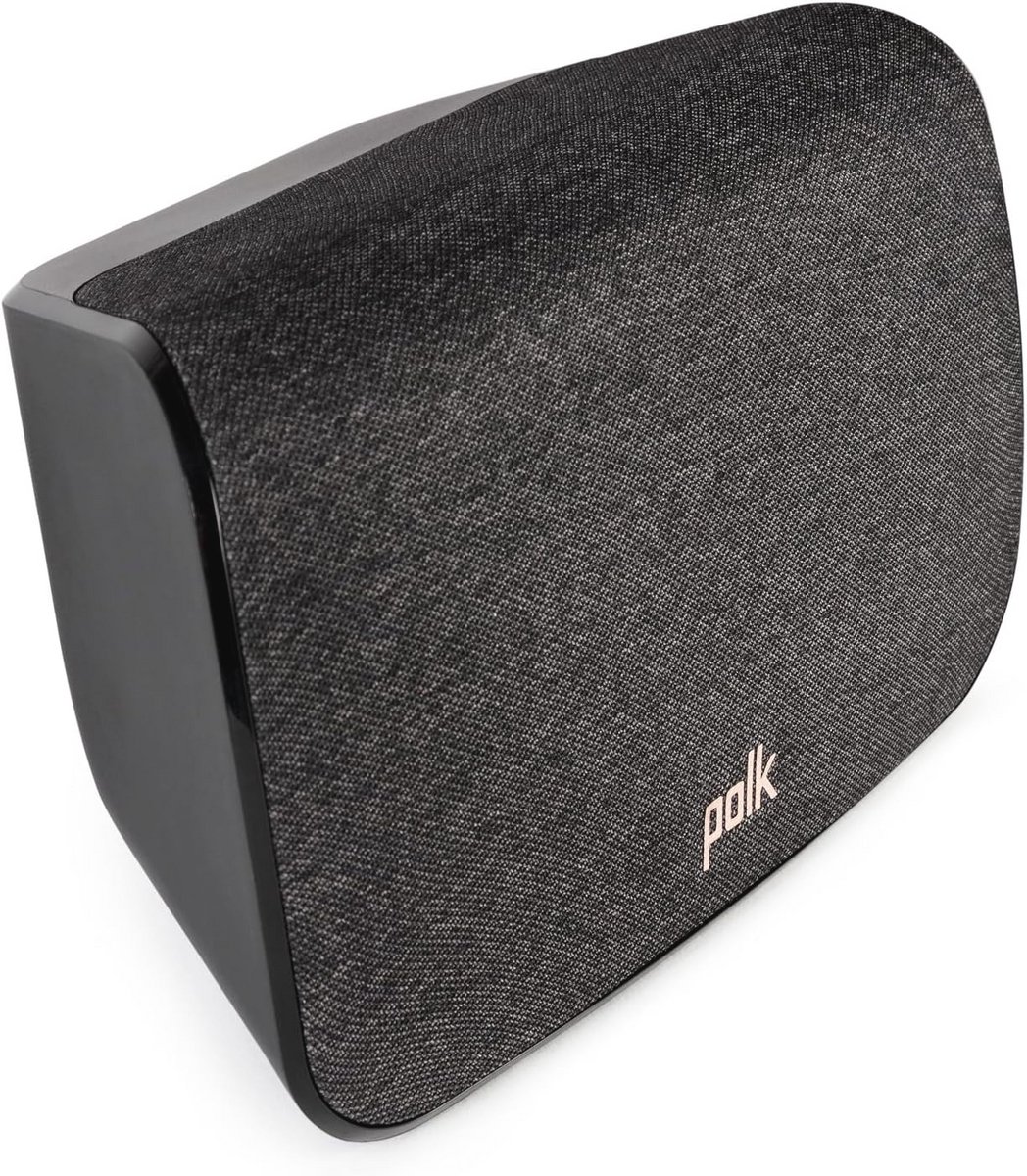 Draadloze Surround Speaker voor Soundbars - Eenvoudige Installatie, Wandmontage Mogelijk - Zwart