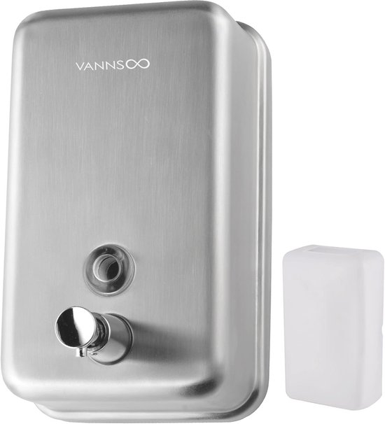 Wasmiddeldispenser, Conworld wandgemonteerde geurversterker kralendispenser voor wasruimte organisatie en opslag, rijstdispenser, geschikt voor waskralen, vlekverwijderaar poeder, grijs