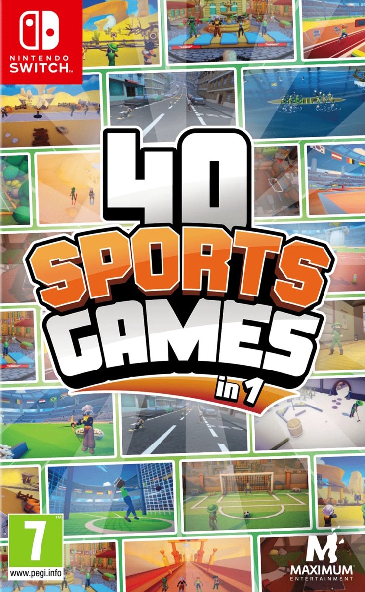 40 Sports Games in 1 Switch Game