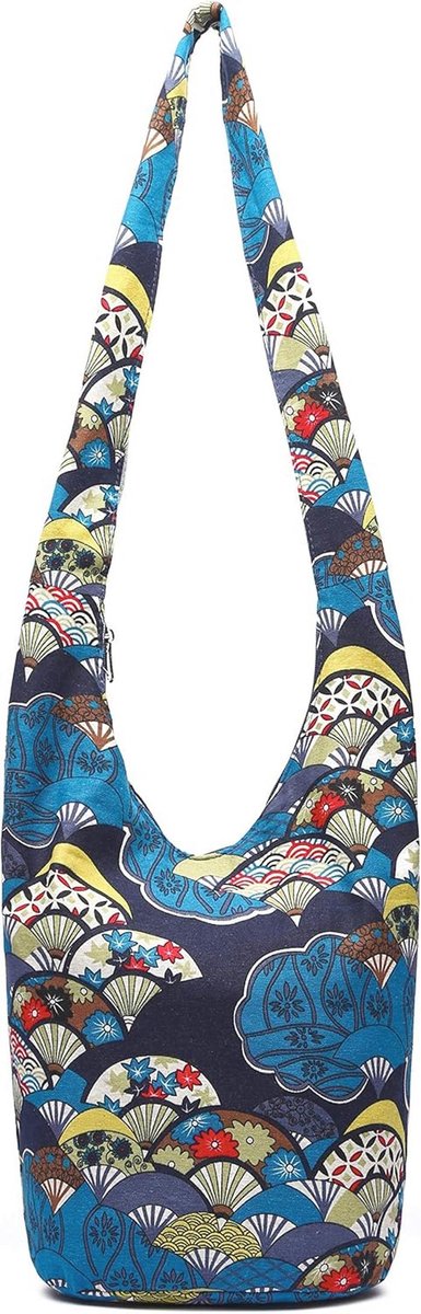 Dames Schoudertassen Hippe Canvas Handtassen Bohemian Dierenprints Hobo Tassen