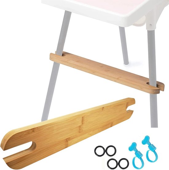 Nofred Mouse Tall kinderstoel gelakt eiken